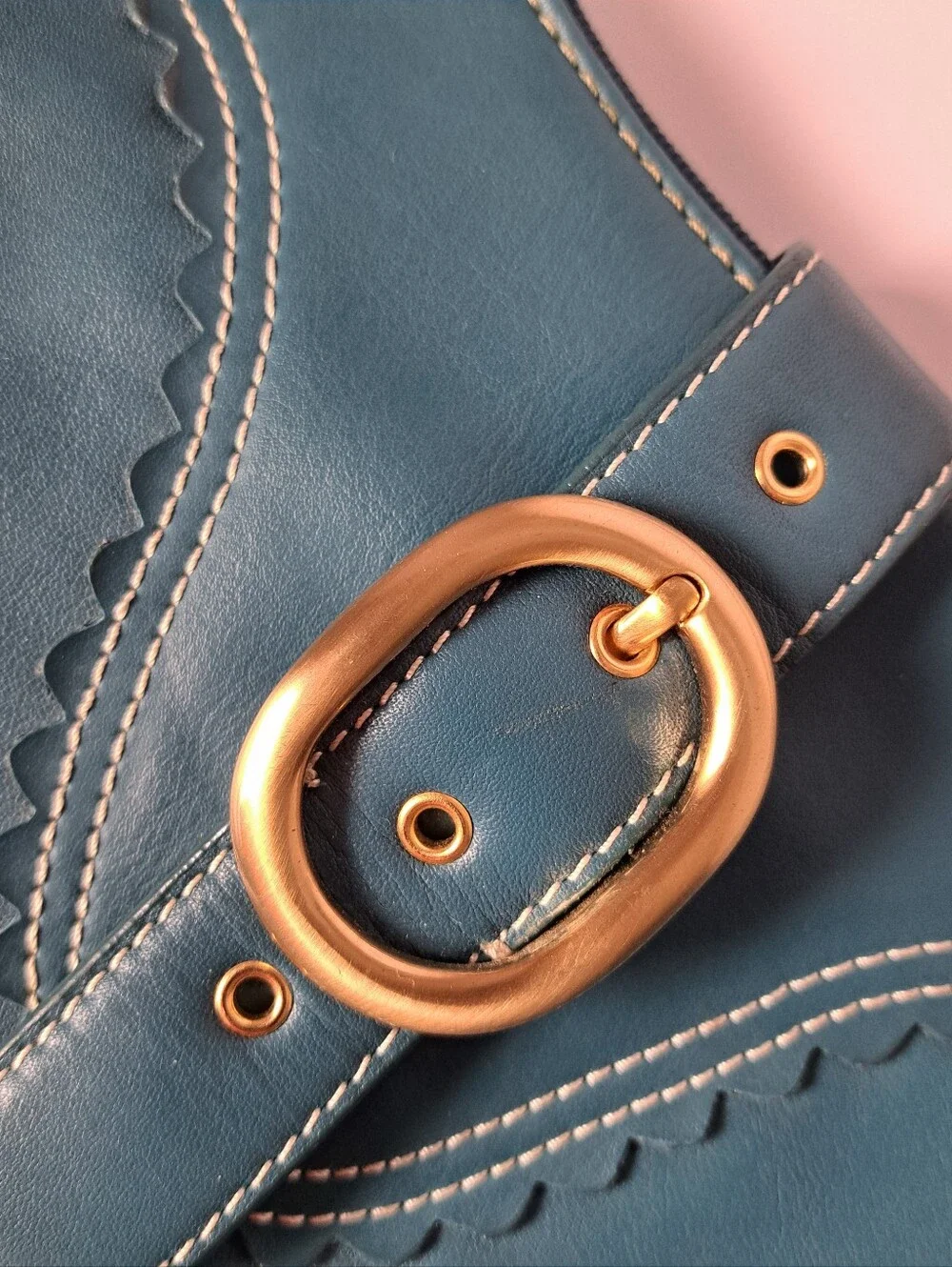 ANNE KLEIN Teal Hobo Bag ( Shoulder Bag )